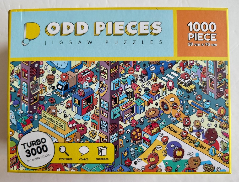 TURBO 3000 Odd Pieces 1000 pcs  COMPLETE