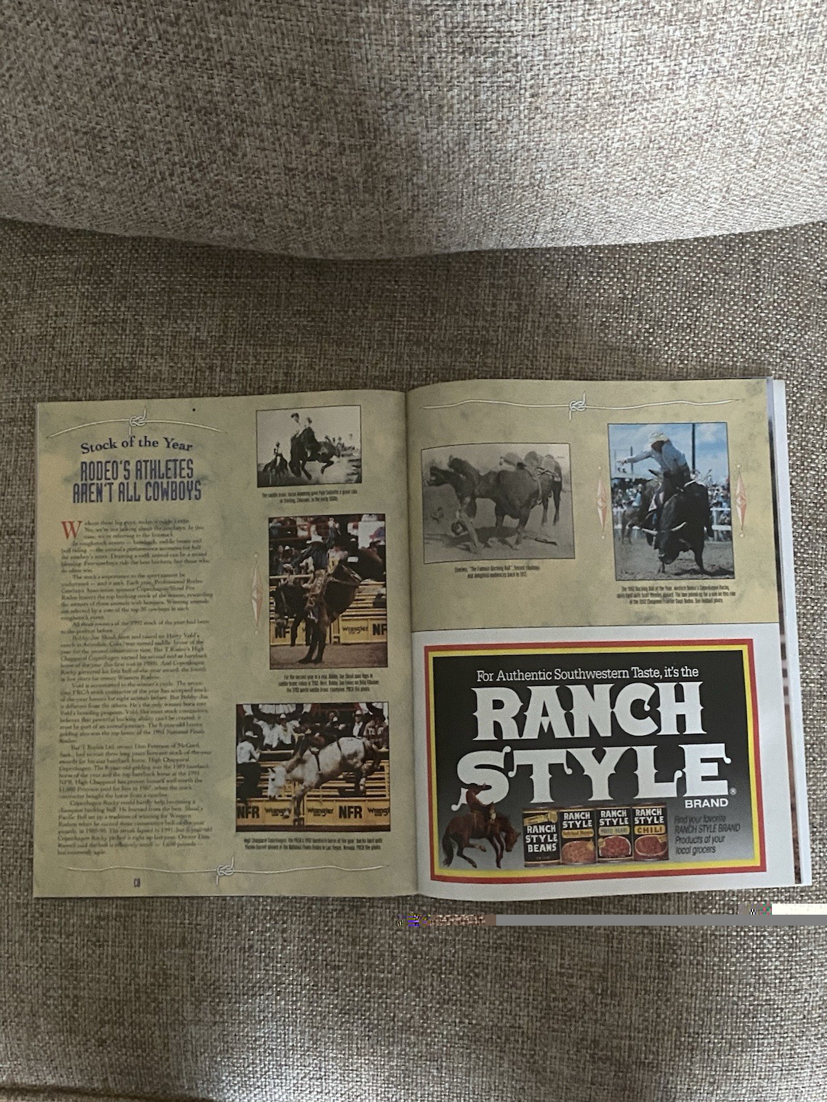 Mesquite Championship Rodeo 36th Anniversary Collectors Edition, 1993 Magazine