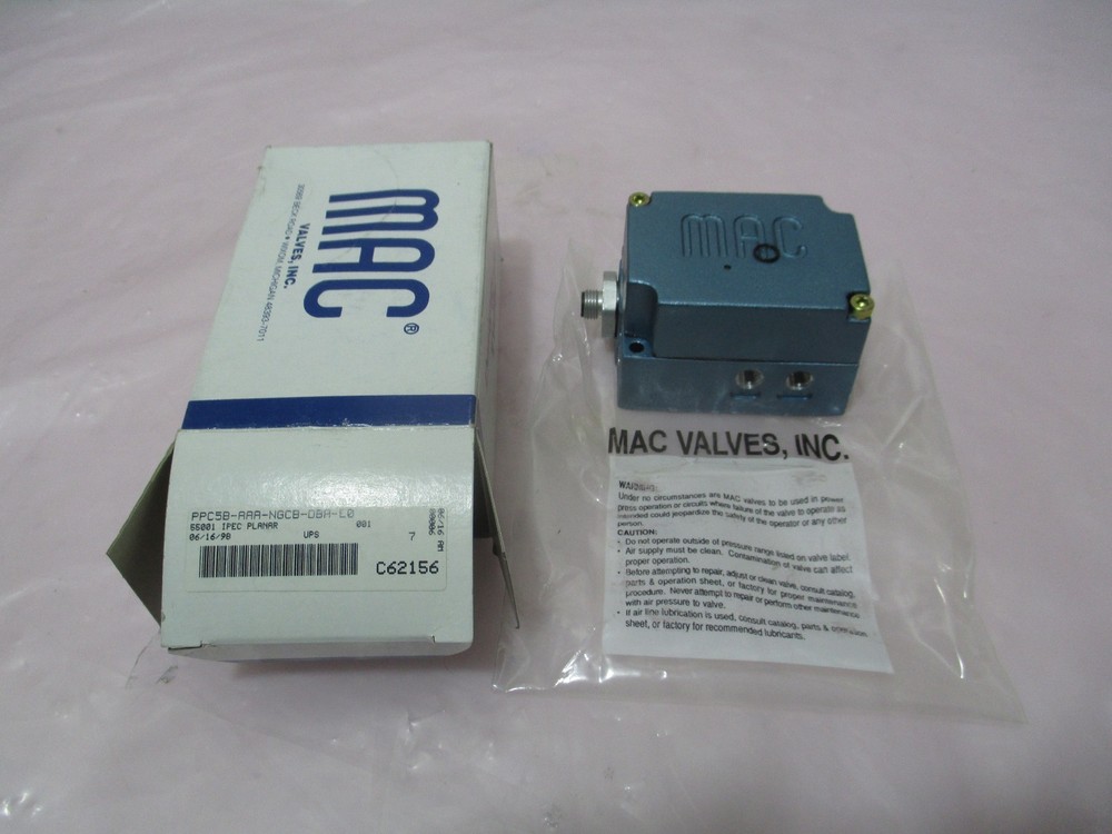 MAC PPC5A-AAA-NGCB-DBA-E0 Pneumatic Control Valve, 0-10 PSI, 421633