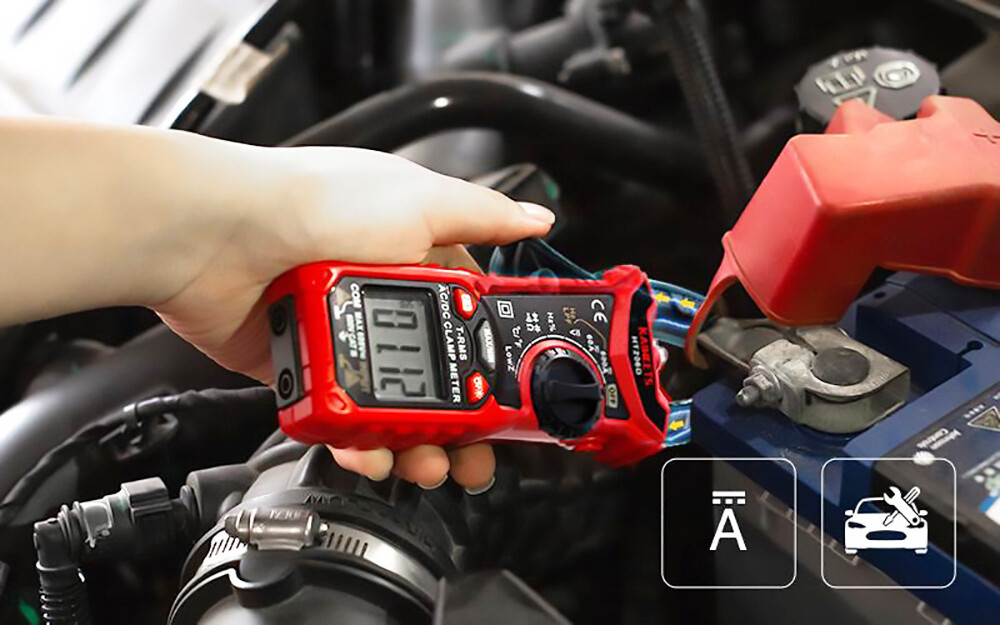 Digital Clamp Meter 6000 Counts NCV Detection Function 600A AC/DC Current 600V