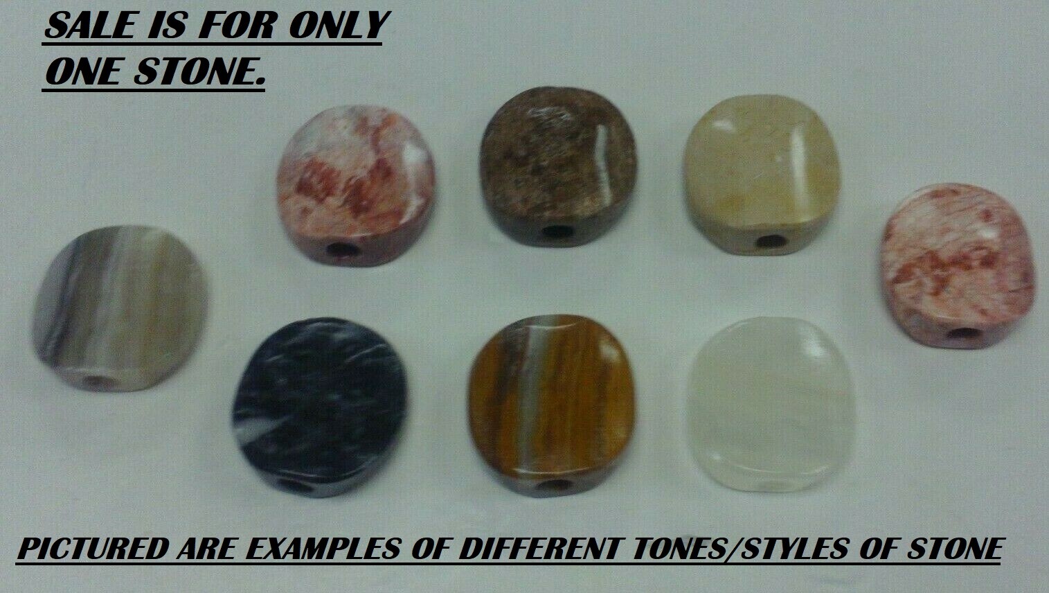 REGULAR ONYX ROUND SMOKING STONE CARVED CIGARETTE HOLDER 1.75" SMALL CIGAR for 1