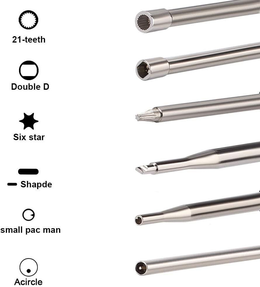 12PCS Adjustment Carburetor Tool Kit for Common 2 Cycle Carburator Small Engine