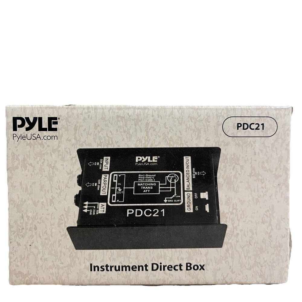 PDC21 Direct Injection Audio Box