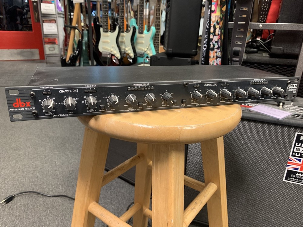 DBX 266XL Compressor Gate with power cord