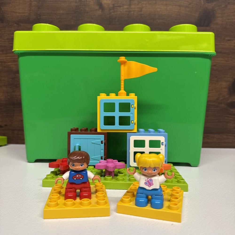 LEGO Storage 8 Stud Brick Stackable Box Container 14x7x6 Lot Bricks Minifigures
