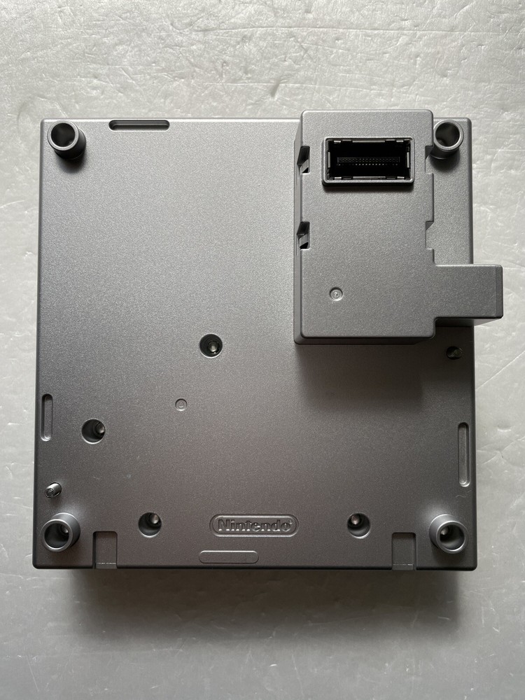 Nintendo GameCube Gameboy Player DOL-017 Silver Console Used without Disk