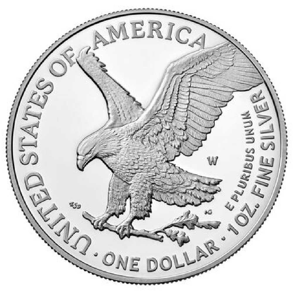 2023-W Proof $1 American Silver Eagle Congratulations Set Box, OGP & COA