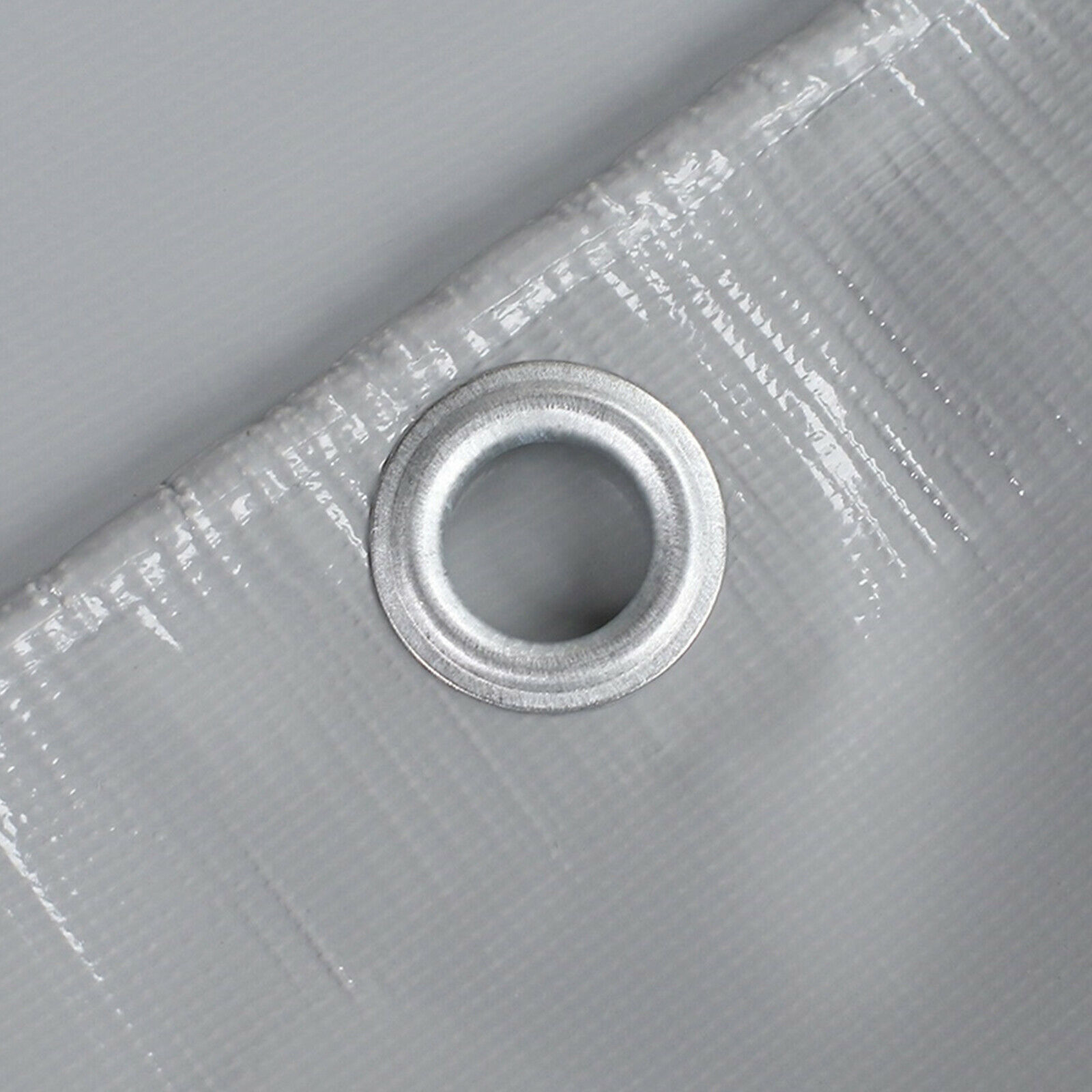 20 Mil Heavy Duty Tarp PVC Premium Vinyl Coated Tarpaulin Tent Shade w/ Grommets