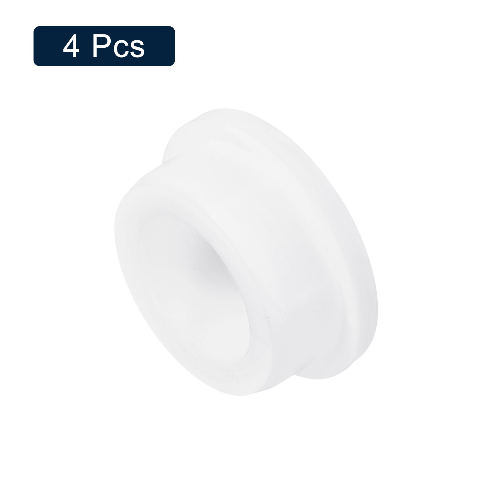 4Pcs White Plug Holes Rubber Button Plug for 32-33mm/1.26-1.3" Hole