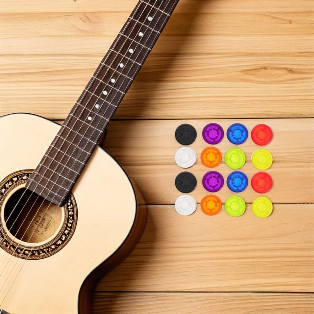 16 Pcs Guitar Effects Pedal Knobs Footswitch Accessories Toppers