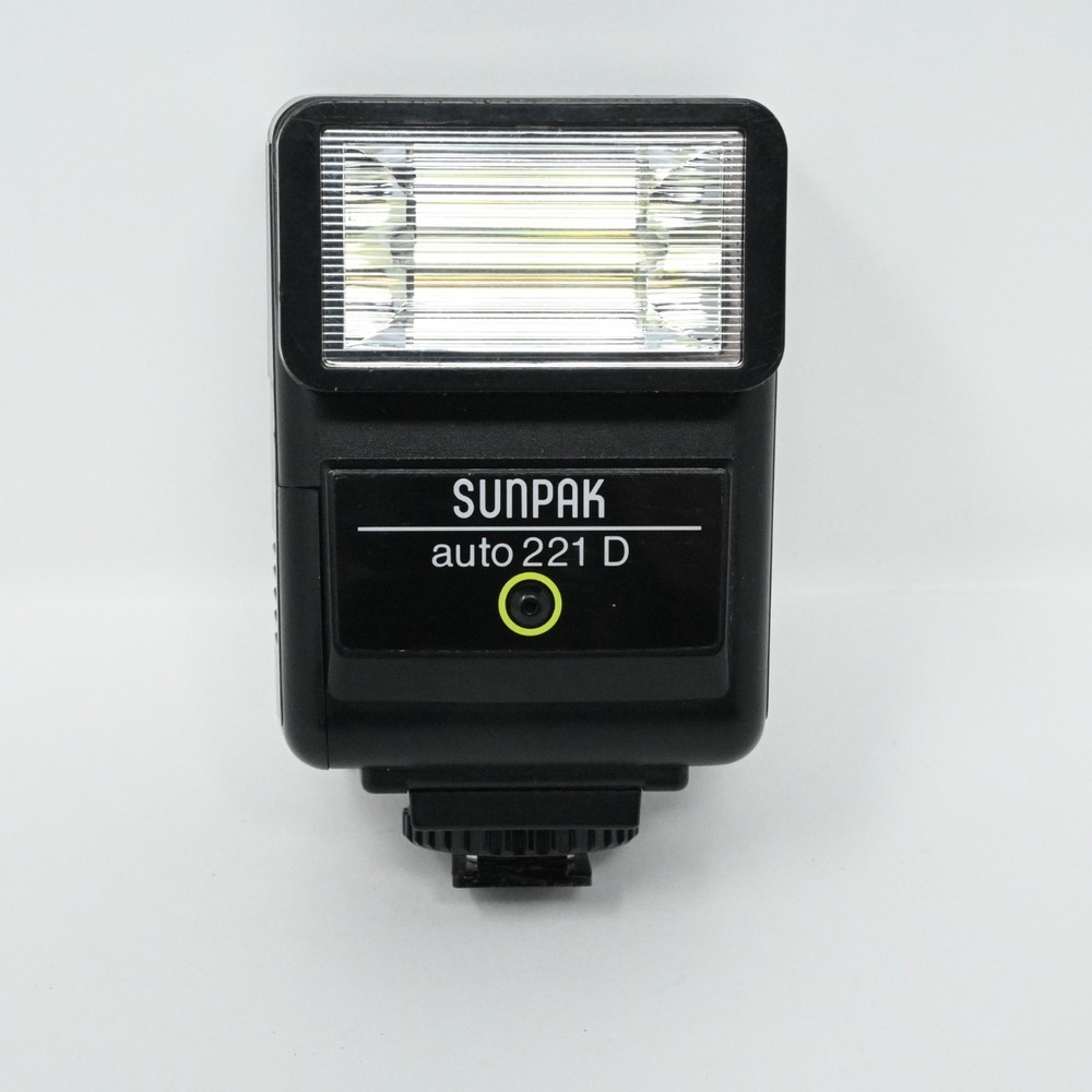 sunpak auto 221 d flash for Pentax working