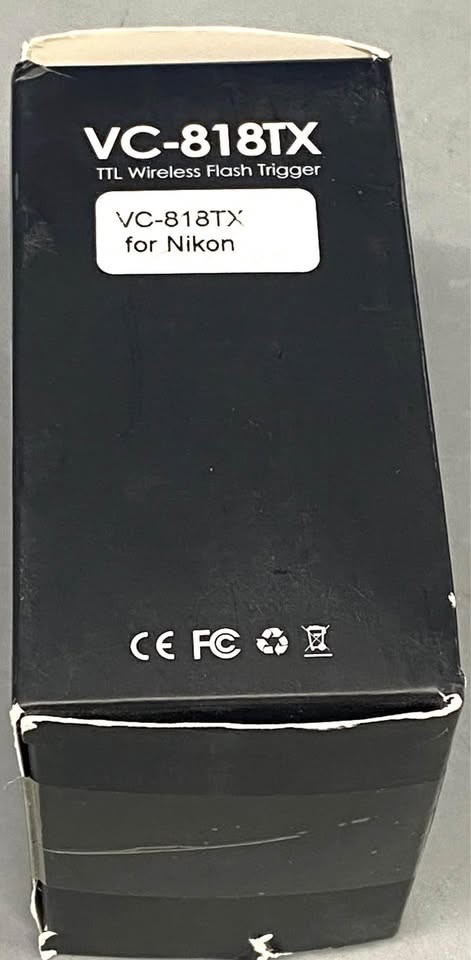 Trigger VISICO VC818TX E TTL Flash Trigger Wireless 2.4G, New Open Box