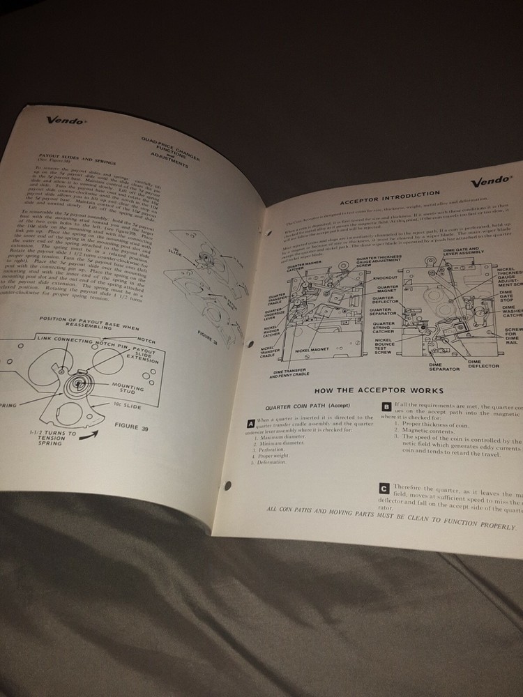 1972 Vendo Snack Mart Service Manual