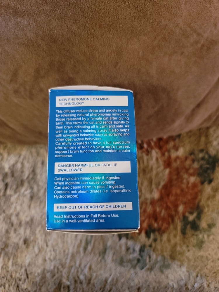 🐈‍⬛ Immal Cat 🐈Calming Pheromone Diffuser, 30 Day Kit exp. 2028