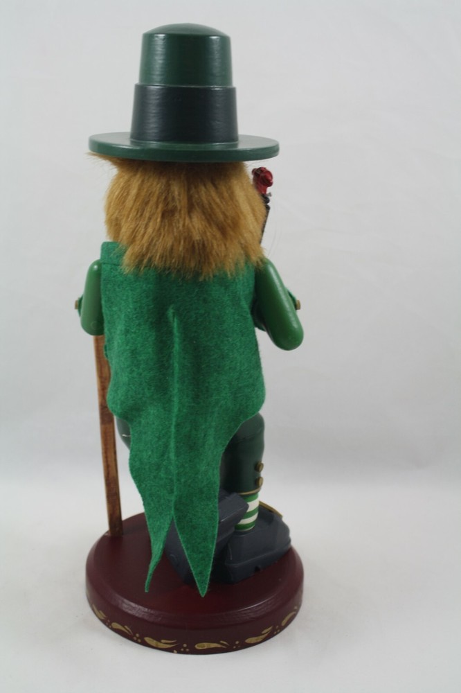 Zim's St. Patrick's Day Irish Leprechaun 11" Nutcracker
