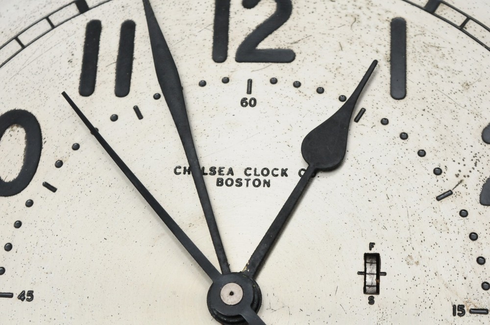 Chelsea Type B Model 12 Deck Clock 8.5"