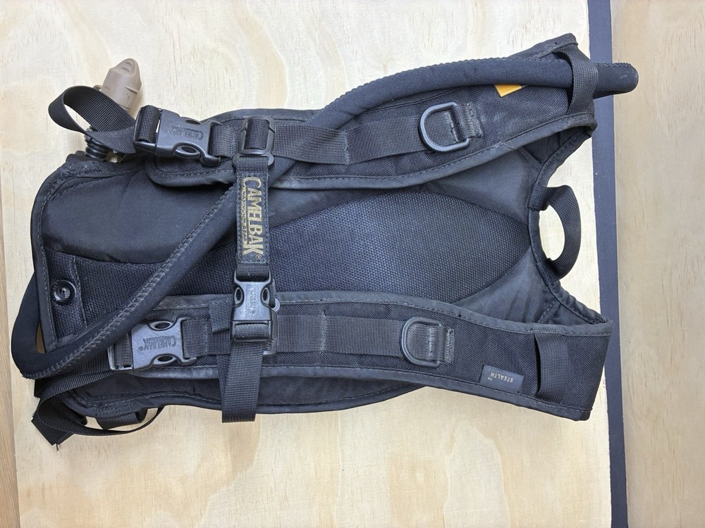 CamelBak Stealth Tactical Hydration Pack Black Maximum Gear w/ Bladder 2L
