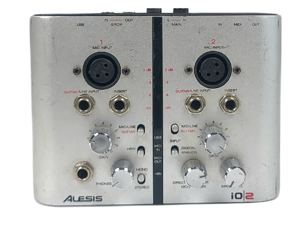 Alesis iO2 USB Audio Interface (C2018-470)
