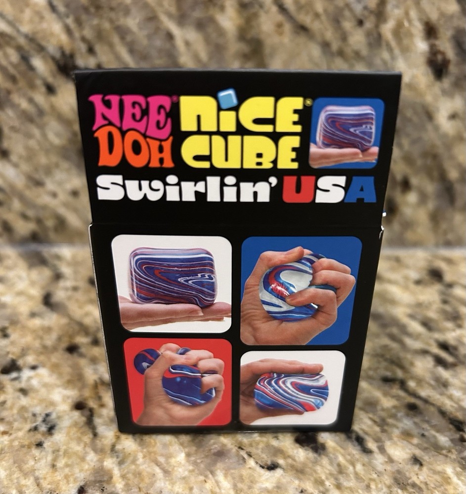 NeeDoh Nice Cube Swirling USA