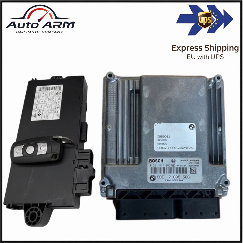 Engine Control Unit BMW 0281014206 7805586