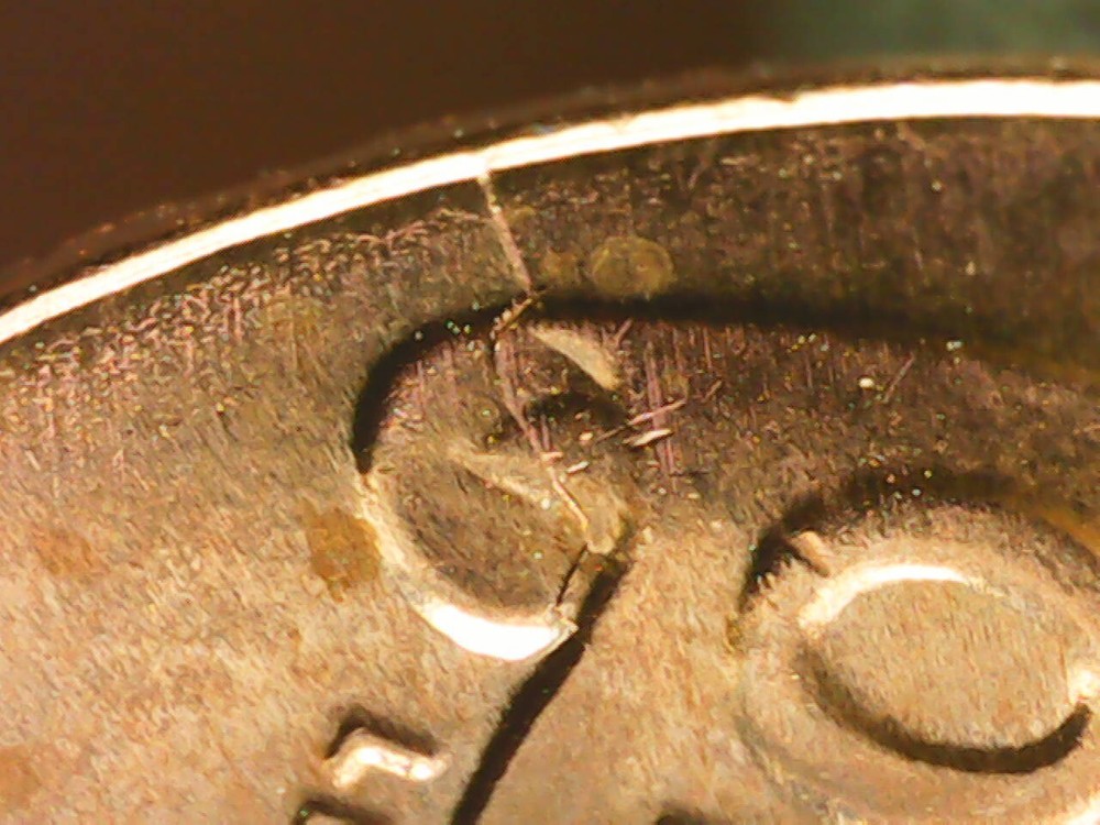 2023 Penny Die Crack Reverse
