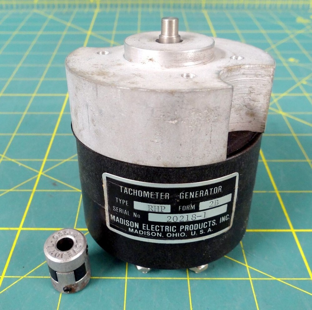 Madison Electric Tachometer Generator P/N ARHP2B
