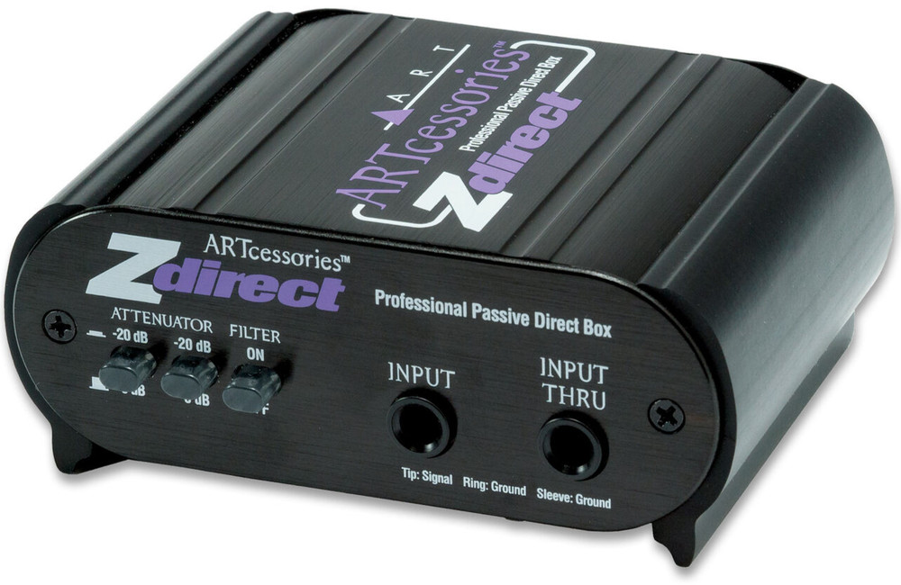 Art ZDIRECT Passive Direct Box – with phase invert, high pass filter