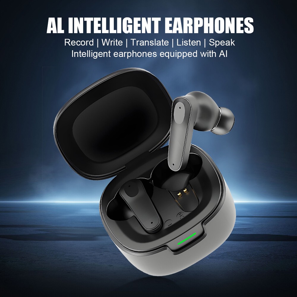 144+ Multilingual Wireless Bluetooth 5.4 Translation Earphone Translator Earbuds