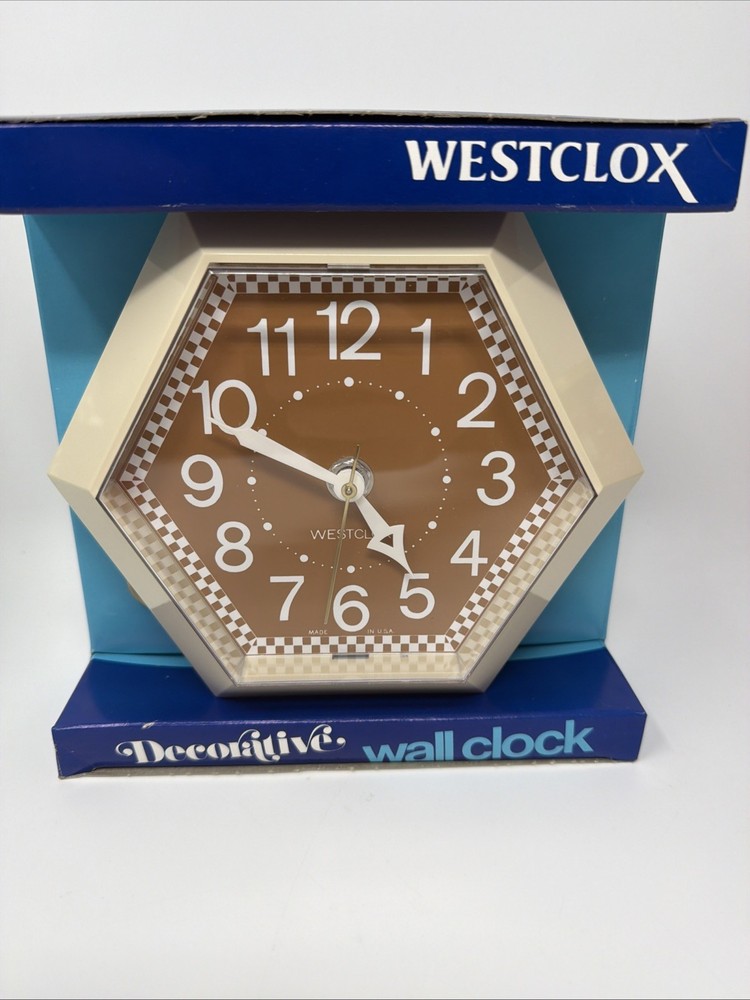 Westclox Kitchen Wall Clock New Old Stock