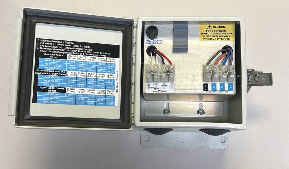 PELCO,WCS1-4,SECURITY CAMERA POWER SUPPLY