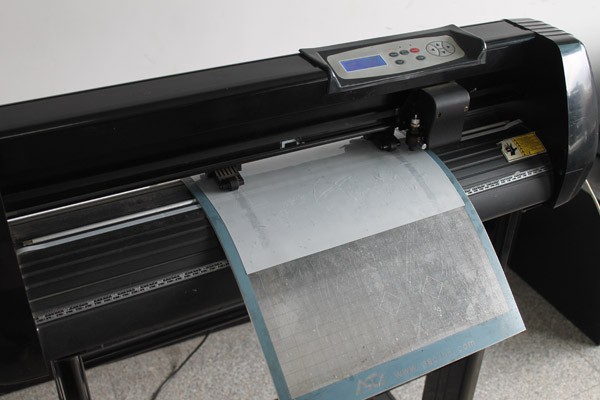 Luxury 24'' Vinyl Cutting Plotter Sign Maker w LCD Display & Auto Knife Cutter