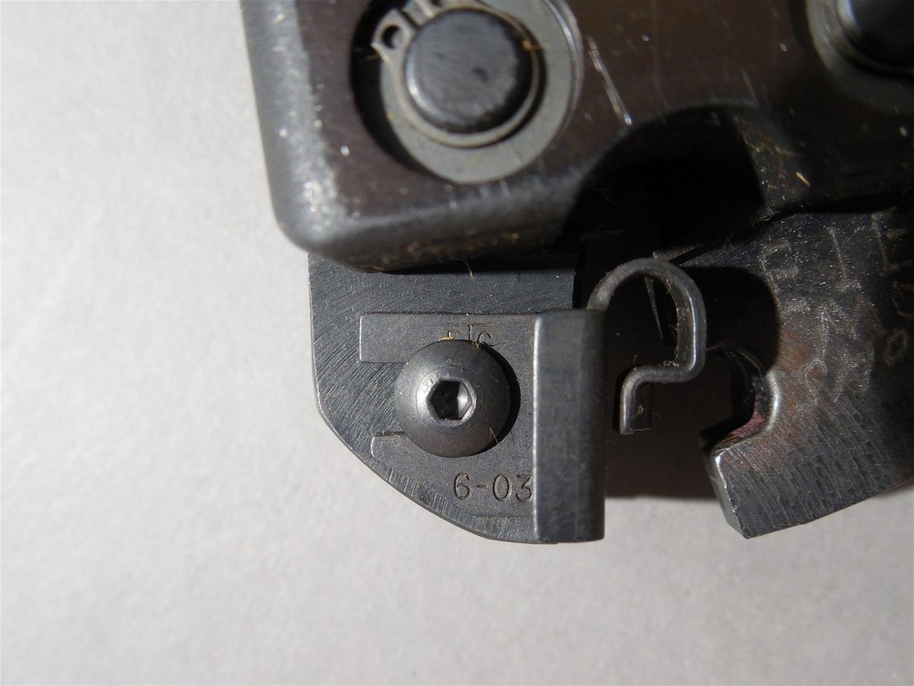 USED - Molex ETC Crimp Tool Head Blue AT-2150