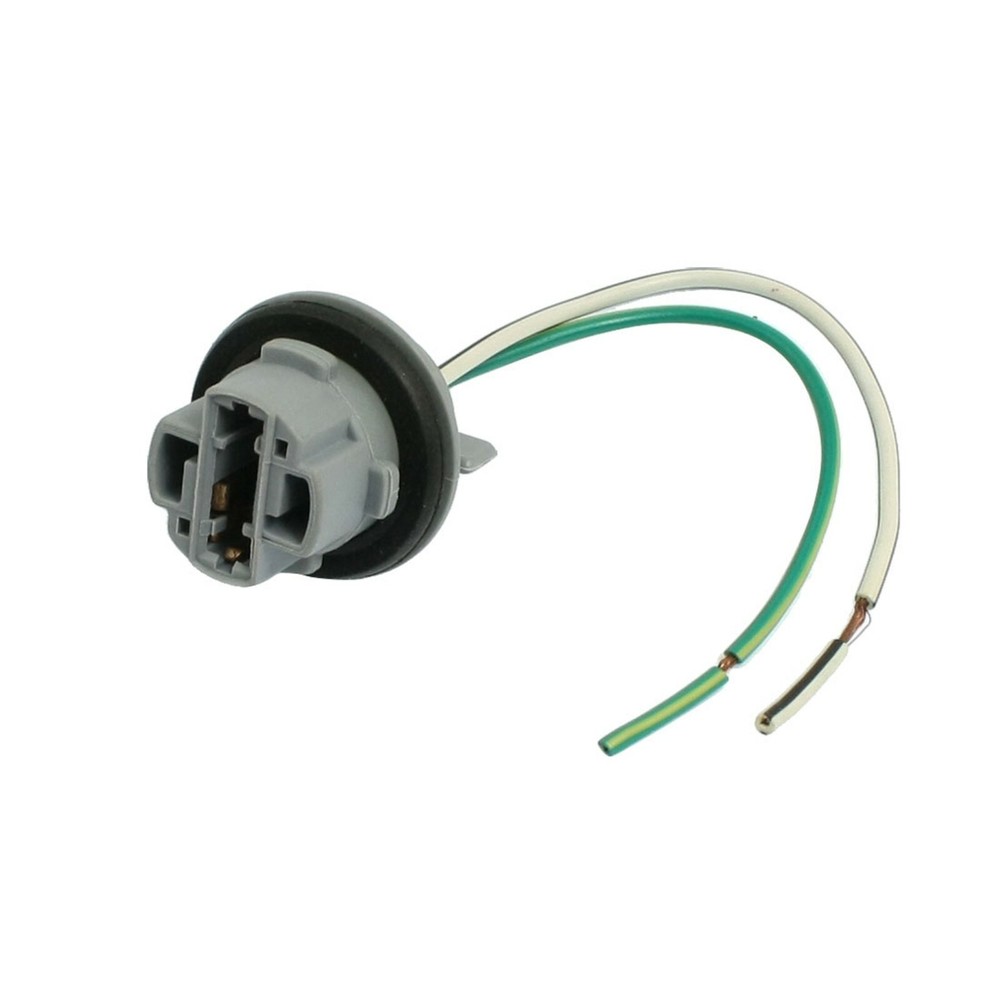 Universal Pigtail Wire Female Socket 7440 Two Harness DRL Bulb Light Replace
