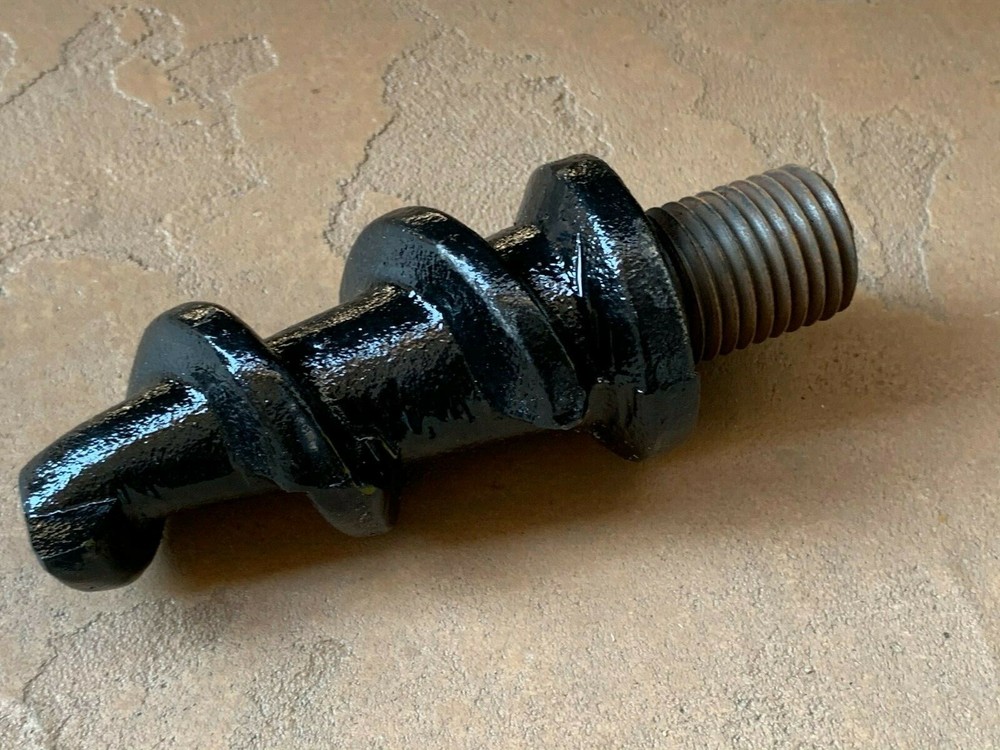 POST HOLE DIGGER POINT SCREW TYPE AUGER POINT, TIP, BIT 1-1/4" Thread (50100)