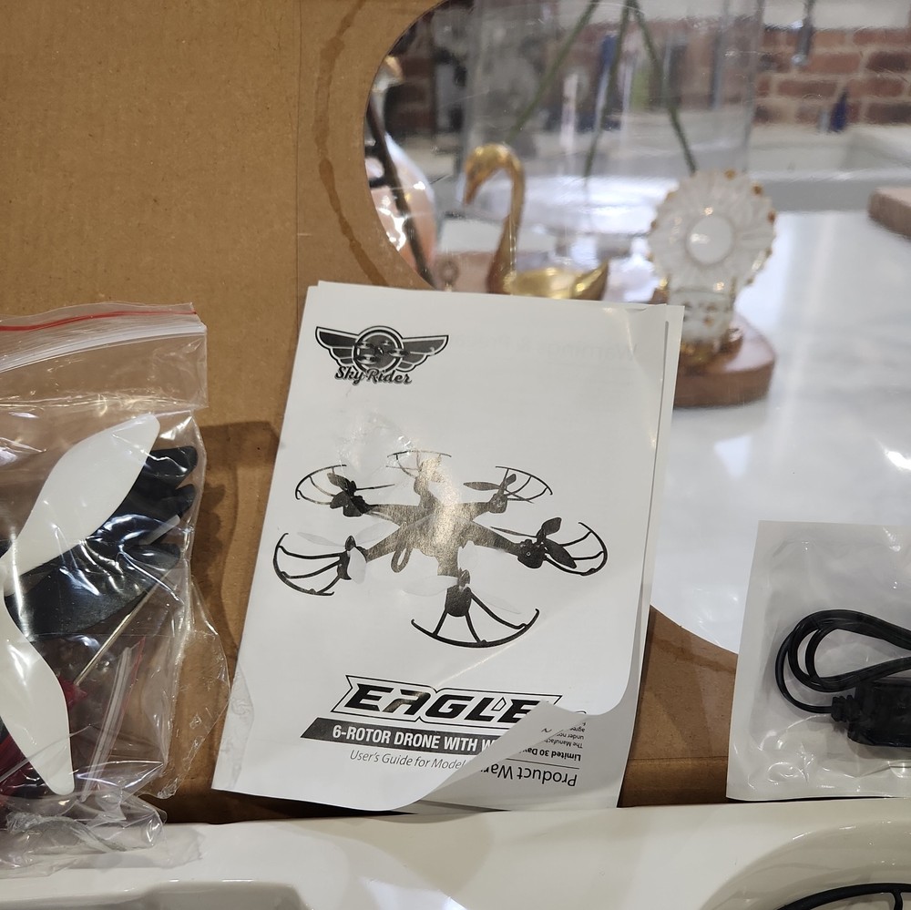 Sky Rider Eagle Pro 6 Rotor Drone With WiFi Camera Remote Control 360° Flips