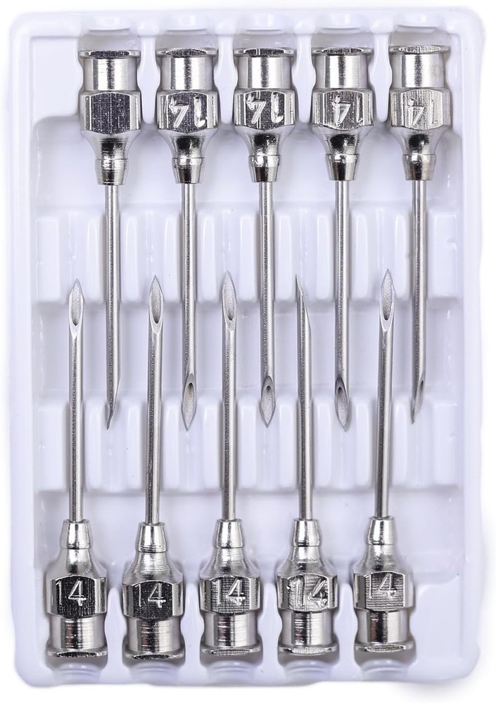 New Practical Various models Veterinary Needles Cattle Needle For Animals 10Pcs