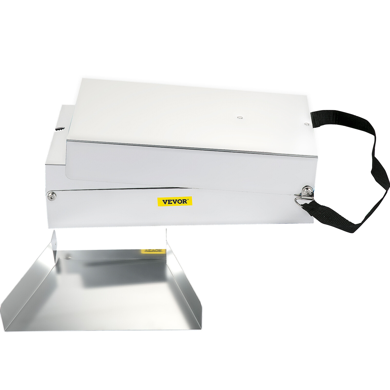 VEVOR 50" Folding Aluminum Alloy Sluice Box for Gold Panning Carpet Moss Scale