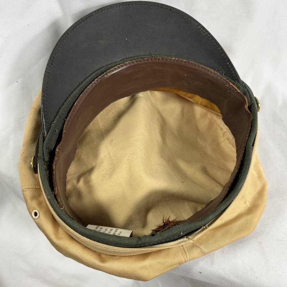 WWII US Army Tropical Summer Visor Hat
