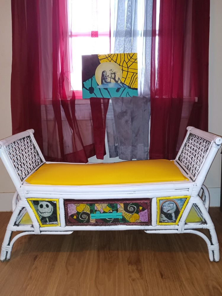 Custom Made Bench: The Nightmare Before Christmas