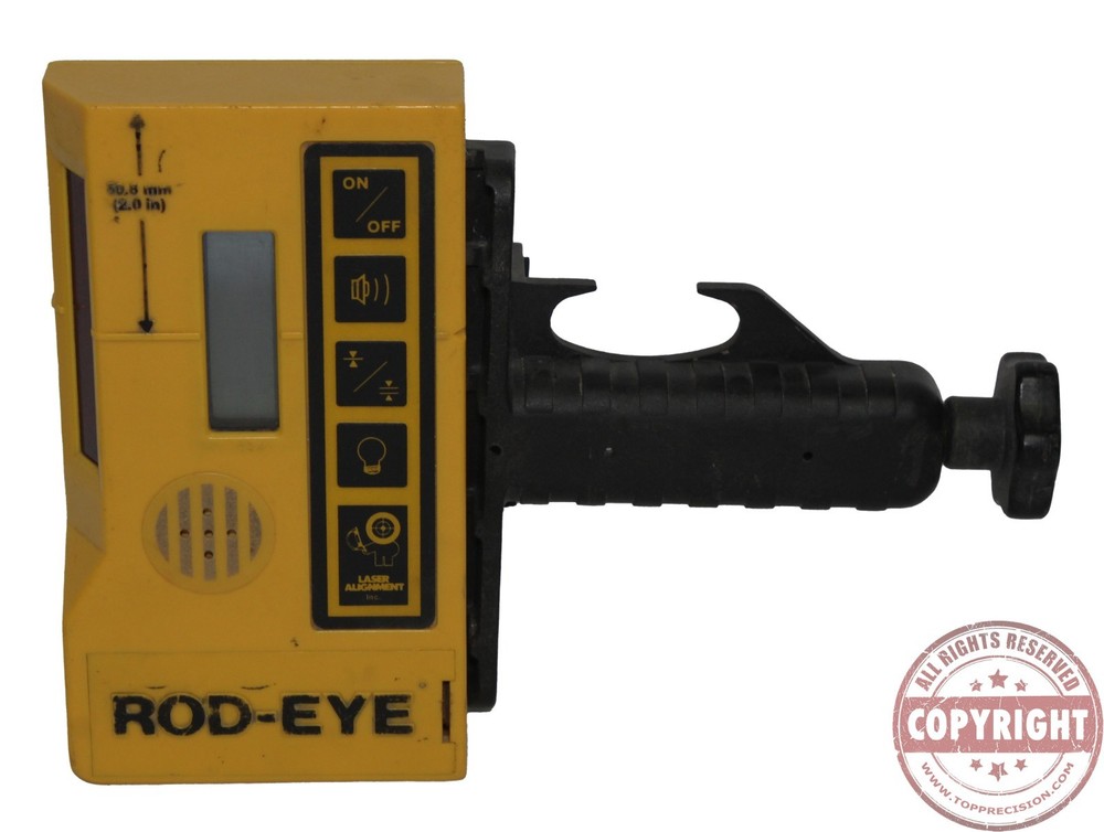 LASER ALIGNMENT ROD-EYE 4 LASER LEVEL RECEIVER, SENSOR, DETECTOR WITH BRACKET