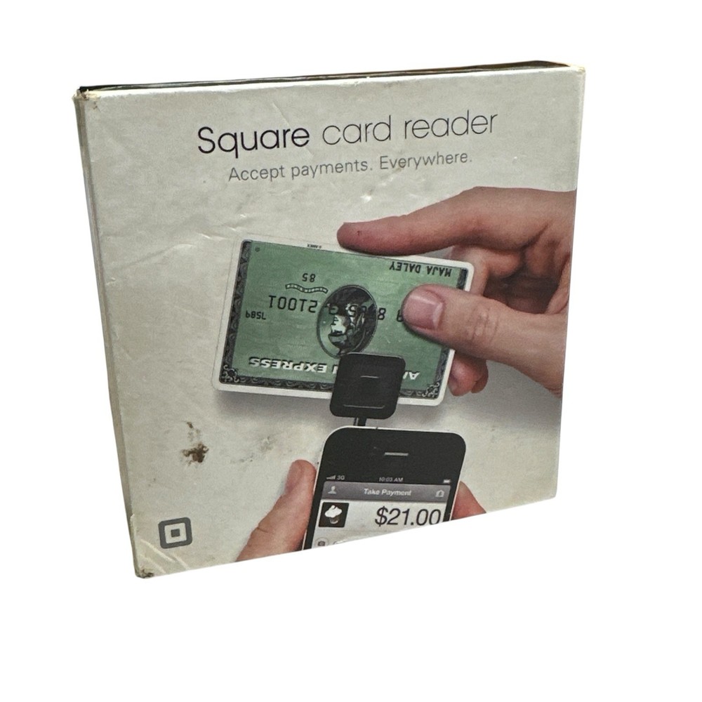 Square Card Reader - iPhone Or Android - Open Box