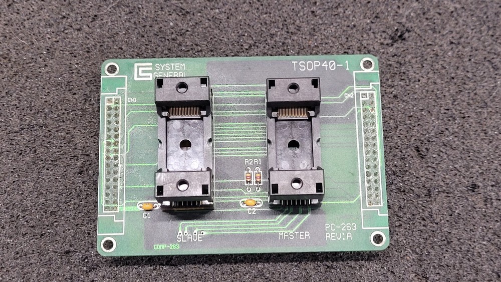 System General HSP Adapter TSOP40 -1 PC-263 Rev A Multi Apro Socket