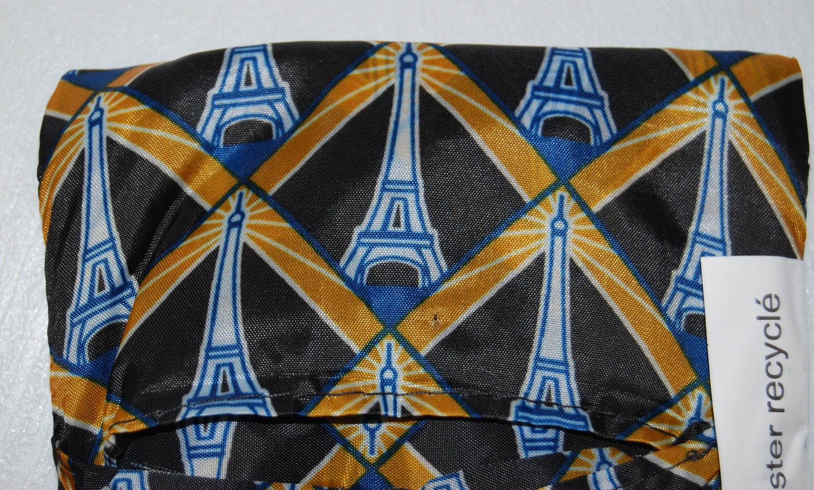 New Monoprix Paris Reusable Folding Nylon Shopping Bag U Choose Pattern