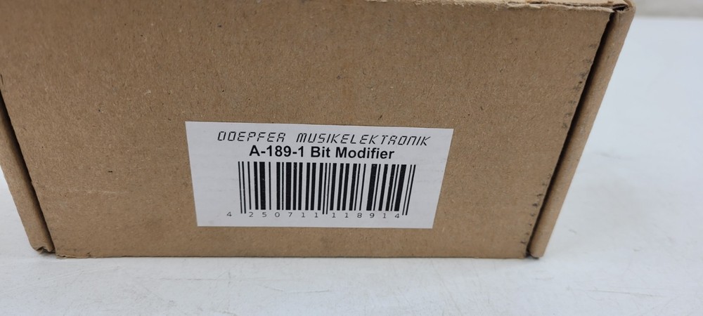 Doepfer A-189-1 Bit Modifier / Bit Cruncher - Effect Modular Synthesizer NEW