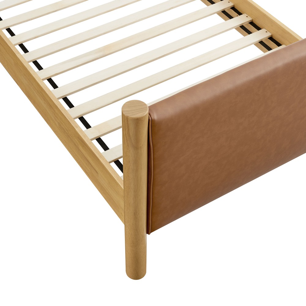 Maven Platform Bed in Tan Oak