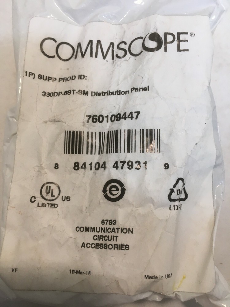 Commscope 360DP-6ST-8M Distribution Panel