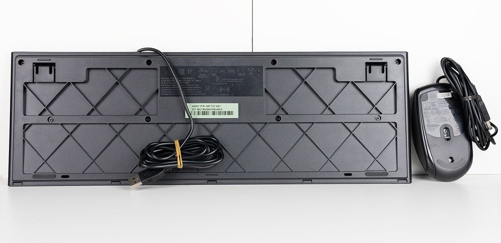 HP SK-2086 Full Size Wired USB Keyboard and Mouse Combo