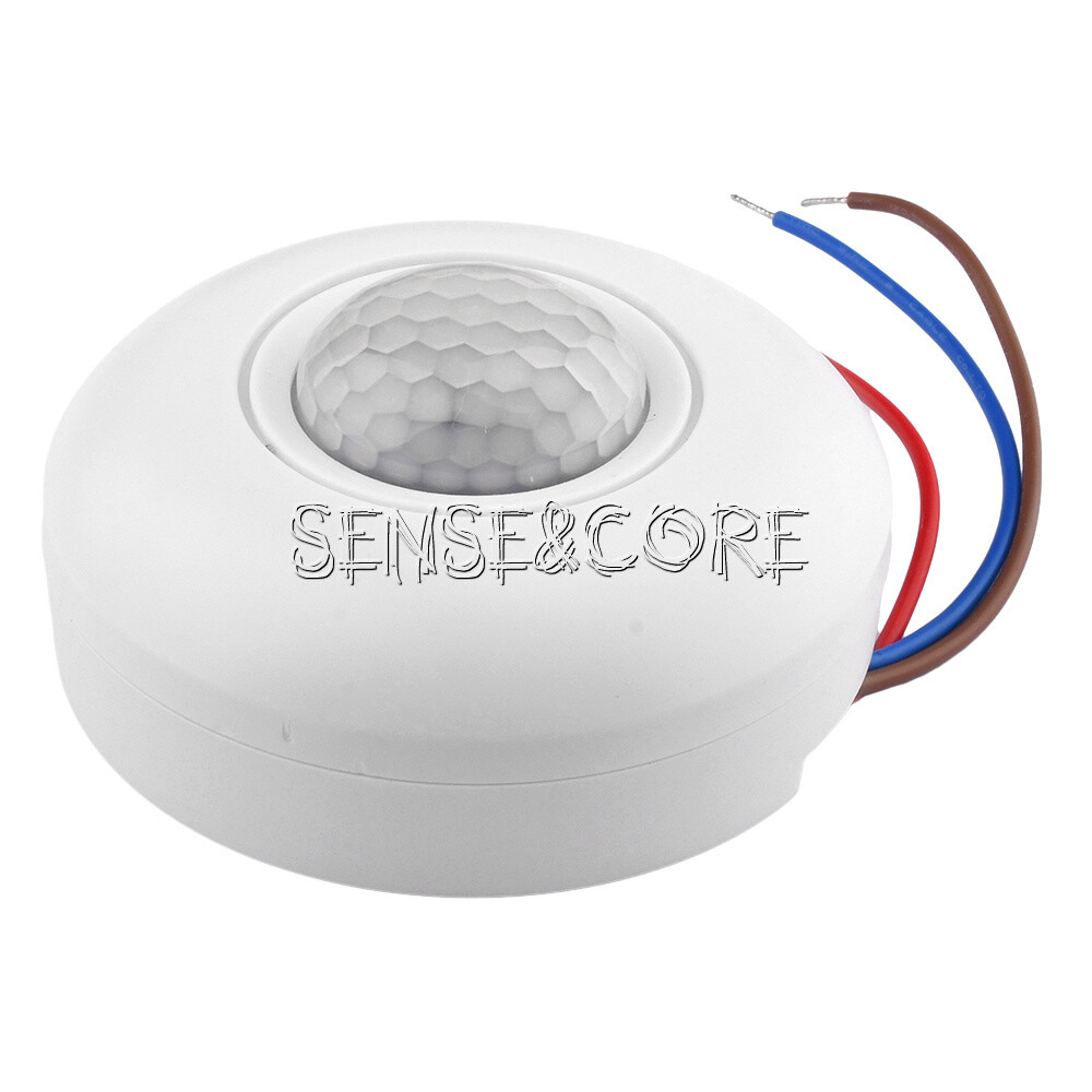 AC85-265V Infrared PIR Motion Induction Sensor Switch For LED Ceiling Light-