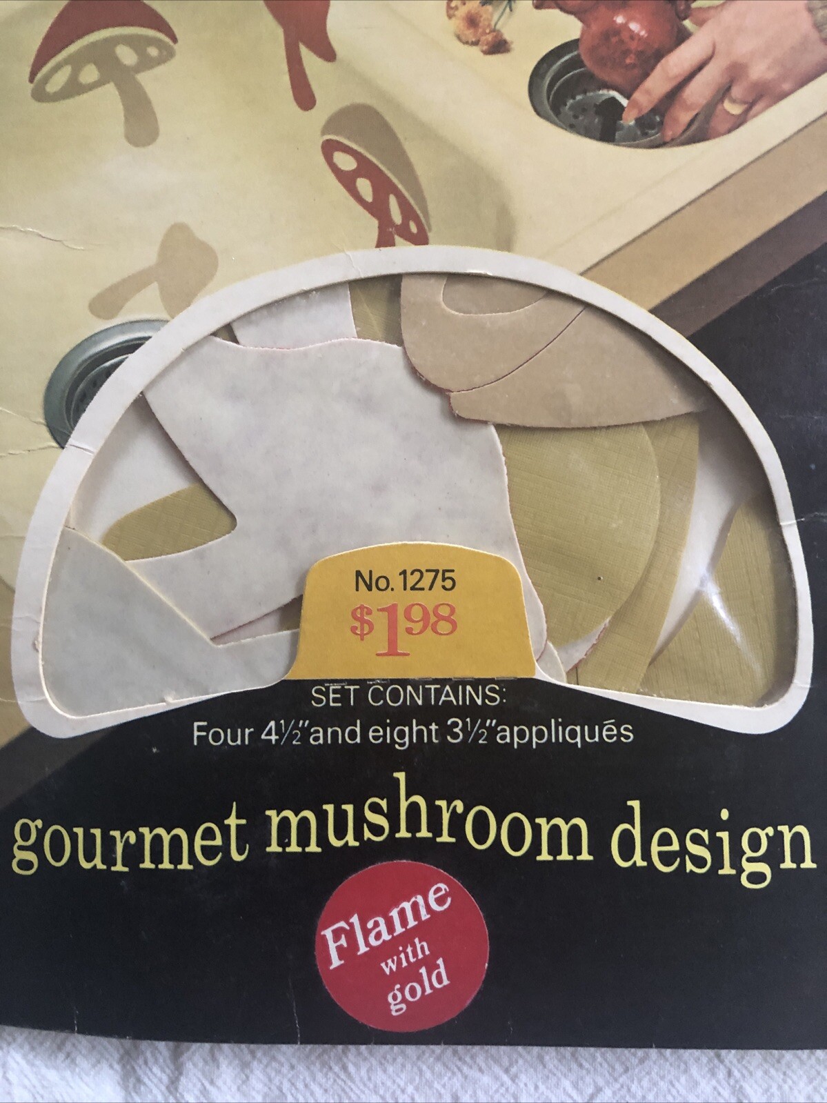 Vintage Rubbermaid Appliqués 1969 & 1972