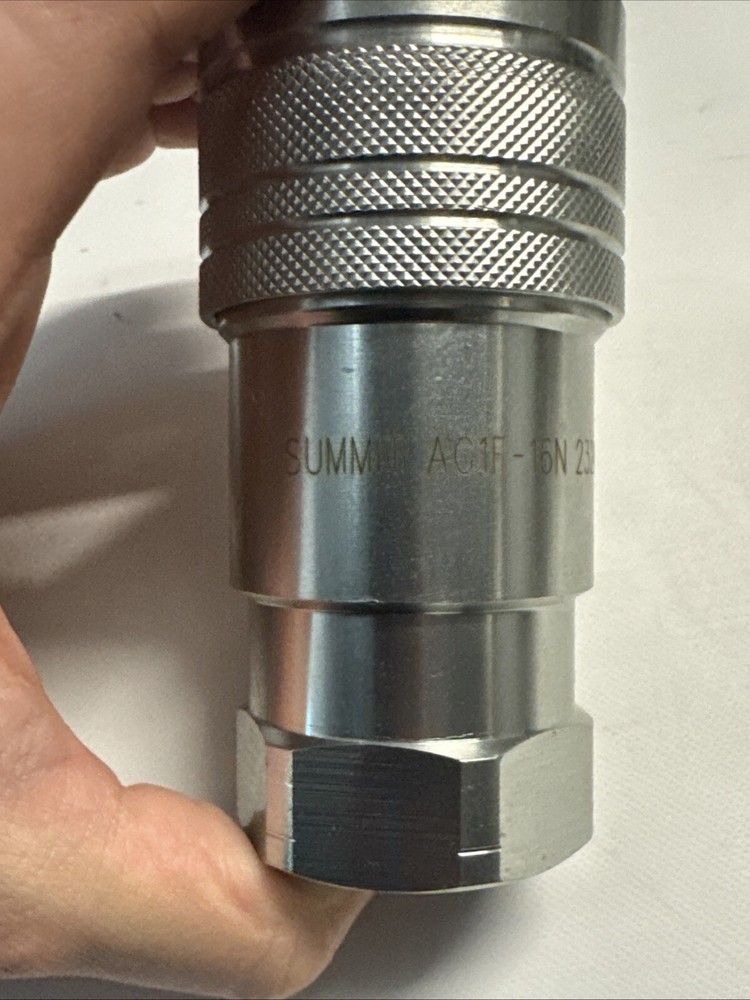 Summit Hydraulic Quick Connect AG1F-16N, Please Read Details